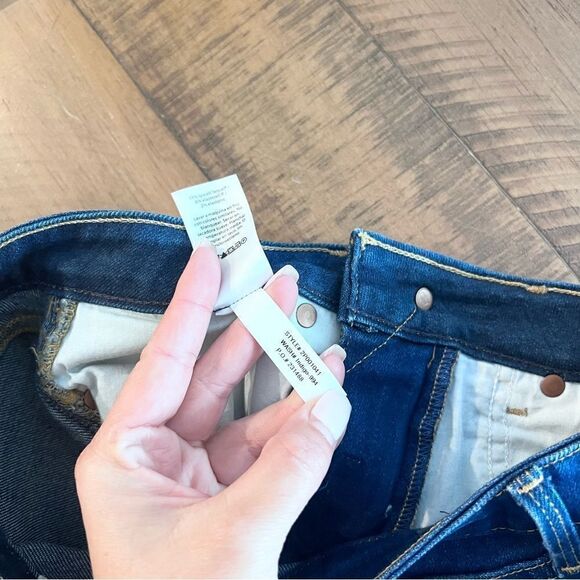 Vineyard Vines Medium Wash Skinny Jeans Stretch Women’s Blue Denim Size 25 - Picture 8 of 8